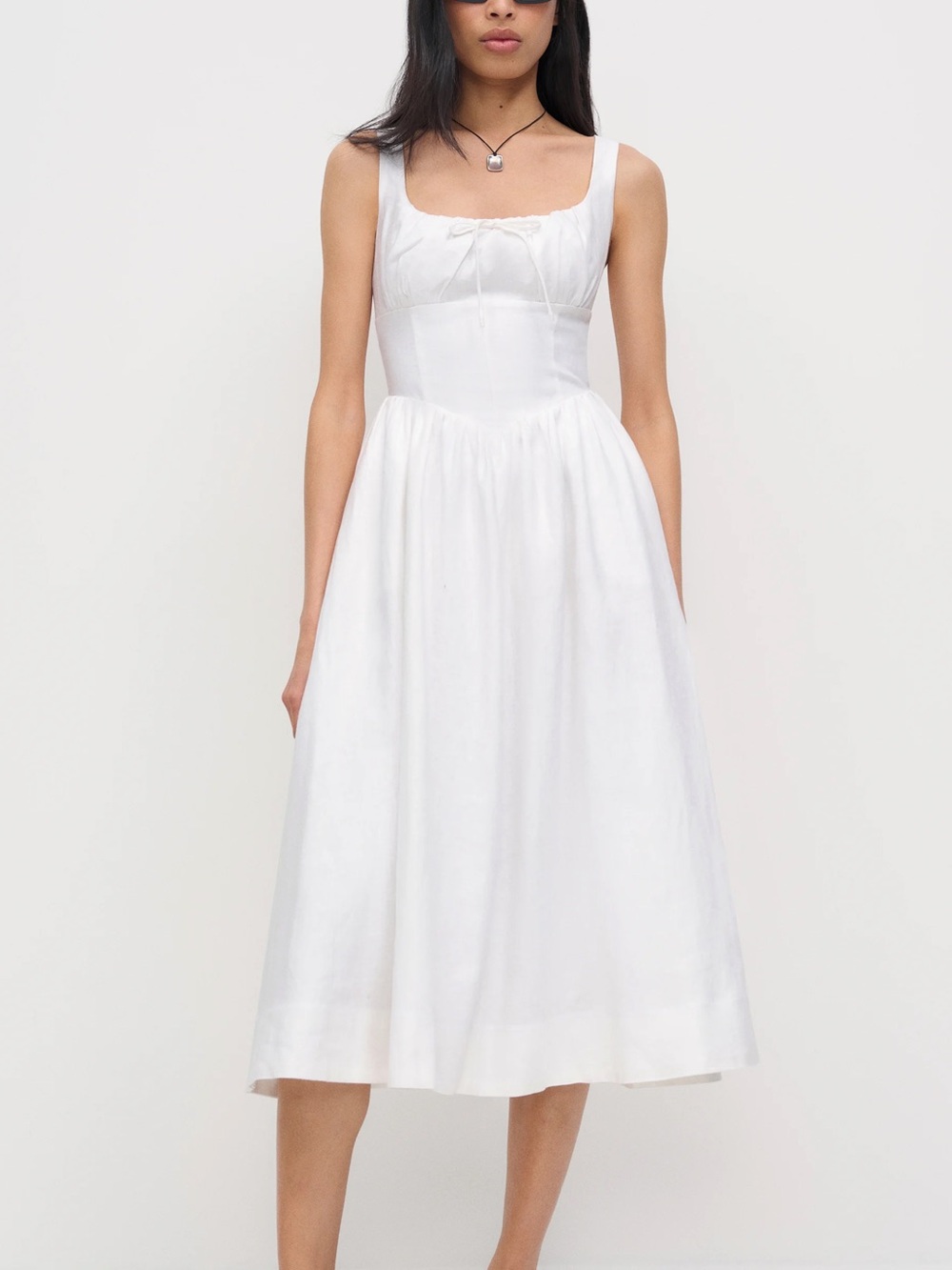 Reformation Balia Linen Dress - Picture 1 of 2